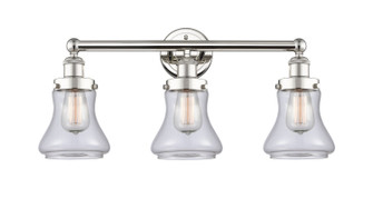 Edison Three Light Bath Vanity in Polished Nickel (405|616-3W-PN-G192)
