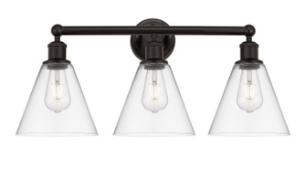 Edison Three Light Bath Vanity in Oil Rubbed Bronze (405|616-3W-OB-GBC-82)