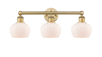 Edison Three Light Bath Vanity in Brushed Brass (405|616-3W-BB-G91)