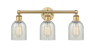 Edison Three Light Bath Vanity in Brushed Brass (405|616-3W-BB-G2511)