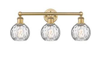 Edison Three Light Bath Vanity in Brushed Brass (405|616-3W-BB-G1215-6)