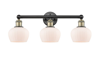 Edison Three Light Bath Vanity in Black Antique Brass (405|616-3W-BAB-G91)