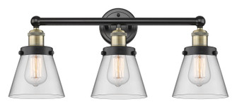 Edison Three Light Bath Vanity in Black Antique Brass (405|616-3W-BAB-G62)