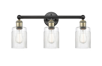 Edison Three Light Bath Vanity in Black Antique Brass (405|616-3W-BAB-G342)