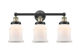 Edison Three Light Bath Vanity in Black Antique Brass (405|616-3W-BAB-G181)