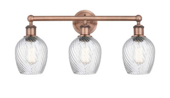 Edison Three Light Bath Vanity in Antique Copper (405|616-3W-AC-G292)