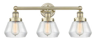 Edison Three Light Bath Vanity in Antique Brass (405|616-3W-AB-G172)