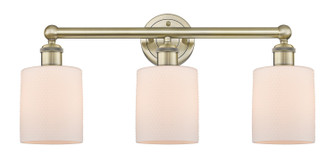 Edison Three Light Bath Vanity in Antique Brass (405|616-3W-AB-G111)