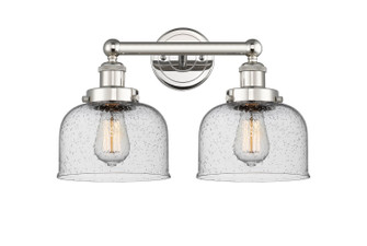 Edison Two Light Bath Vanity in Polished Nickel (405|616-2W-PN-G74)