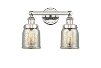 Edison Two Light Bath Vanity in Polished Nickel (405|616-2W-PN-G58)