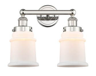 Edison Two Light Bath Vanity in Polished Nickel (405|616-2W-PN-G181)