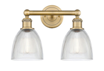 Edison Two Light Bath Vanity in Brushed Brass (405|616-2W-BB-G382)