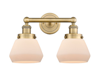 Edison Two Light Bath Vanity in Brushed Brass (405|616-2W-BB-G171)