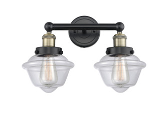 Edison Two Light Bath Vanity in Black Antique Brass (405|616-2W-BAB-G532)