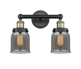 Edison Two Light Bath Vanity in Black Antique Brass (405|616-2W-BAB-G53)