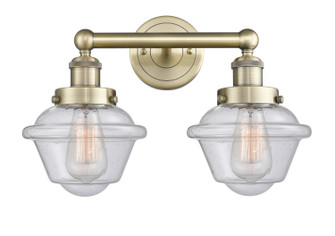 Edison Two Light Bath Vanity in Antique Brass (405|616-2W-AB-G534)