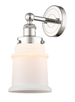 Edison One Light Wall Sconce in Polished Nickel (405|616-1W-PN-G181)