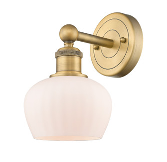 Edison One Light Wall Sconce in Brushed Brass (405|616-1W-BB-G91)