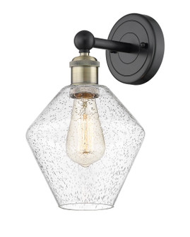 Edison One Light Wall Sconce in Black Antique Brass (405|616-1W-BAB-G654-8)