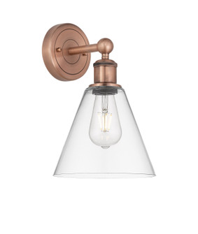 Edison One Light Wall Sconce in Antique Copper (405|616-1W-AC-GBC-82)