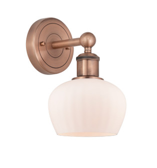 Edison One Light Wall Sconce in Antique Copper (405|616-1W-AC-G91)