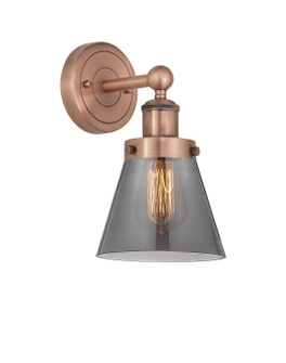 Edison One Light Wall Sconce in Antique Copper (405|616-1W-AC-G63)