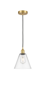 Edison One Light Pendant in Satin Gold (405|616-1P-SG-GBC-82)
