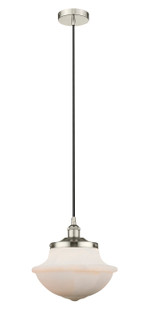 Edison One Light Mini Pendant in Polished Nickel (405|616-1PH-PN-G541)