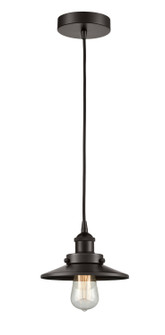 Edison One Light Mini Pendant in Oil Rubbed Bronze (405|616-1PH-OB-M5-OB)