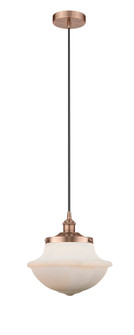 Downtown Urban One Light Pendant in Antique Copper (405|616-1PH-AC-G541)