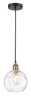 Edison One Light Mini Pendant in Black Antique Brass (405|616-1P-BAB-G1215-8)