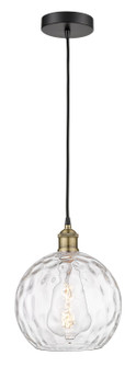 Edison One Light Mini Pendant in Black Antique Brass (405|616-1P-BAB-G1215-10)