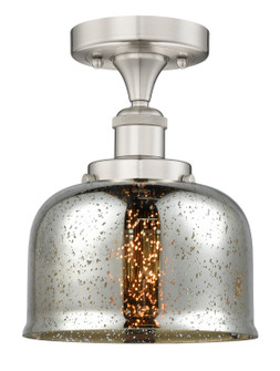 Edison One Light Semi-Flush Mount in Brushed Brass (405|616-1F-BB-G74)