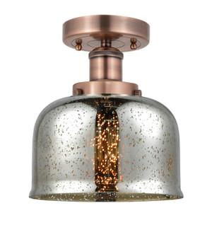 Edison One Light Semi-Flush Mount in Antique Copper (405|616-1F-AC-G78)