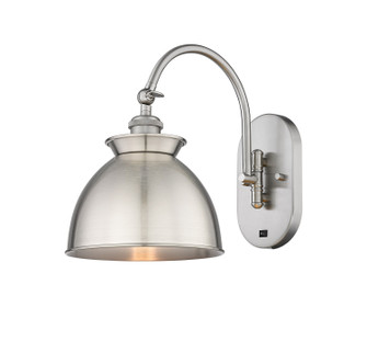 Ballston One Light Swing Arm in Brushed Satin Nickel (405|518-1W-SN-M14-SN)