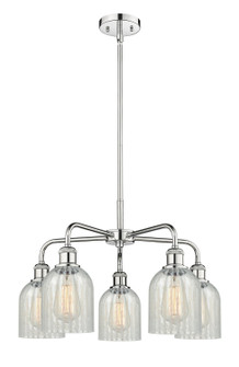 Ballston Five Light Chandelier in Polished Chrome (405|516-5CR-PC-G2511)