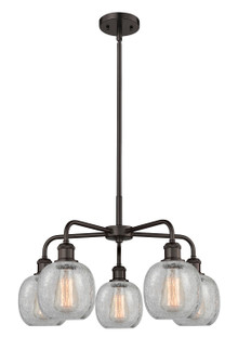 Downtown Urban Five Light Chandelier in Oil Rubbed Bronze (405|516-5CR-OB-G105)