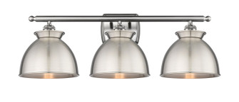 Ballston Three Light Bath Vanity in Brushed Satin Nickel (405|516-3W-SN-M14-SN)
