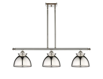 Ballston Three Light Island Pendant in Polished Nickel (405|516-3I-PN-M14-PN)