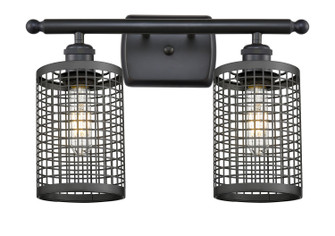 Downtown Urban LED Bath Vanity in Matte Black (405|516-2W-BK-M18-BK)