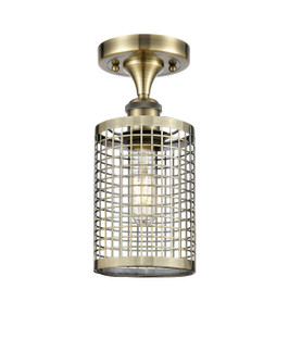 Downtown Urban LED Semi-Flush Mount in Antique Brass (405|516-1C-AB-M18-AB)