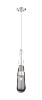 Downtown Urban One Light Pendant in Polished Nickel (405|452-1P-PN-G452-4SM)