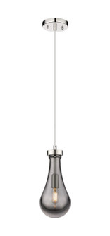 Downtown Urban LED Pendant in Polished Nickel (405|451-1P-PN-G451-5SM)