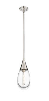 Downtown Urban LED Pendant in Polished Nickel (405|450-1S-PN-G450-6CL)