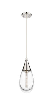 Downtown Urban LED Pendant in Polished Nickel (405|450-1P-PN-G450-6CL)