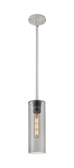 Downtown Urban LED Pendant in Satin Nickel (405|434-1S-SN-G434-12SM)