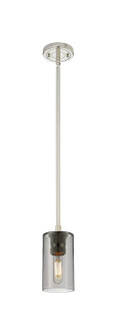 Downtown Urban LED Pendant in Polished Nickel (405|434-1S-PN-G434-7SM)