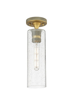 Downtown Urban LED Flush Mount in Brushed Brass (405|434-1F-BB-G434-12SDY)