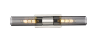 Downtown Urban Two Light Bath Vanity in Satin Nickel (405|429-2WL-SN-G429-11SM)