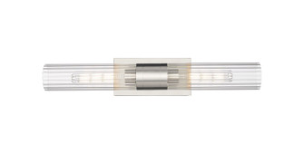 Downtown Urban Two Light Bath Vanity in Satin Nickel (405|429-2WL-SN-G429-11CL)